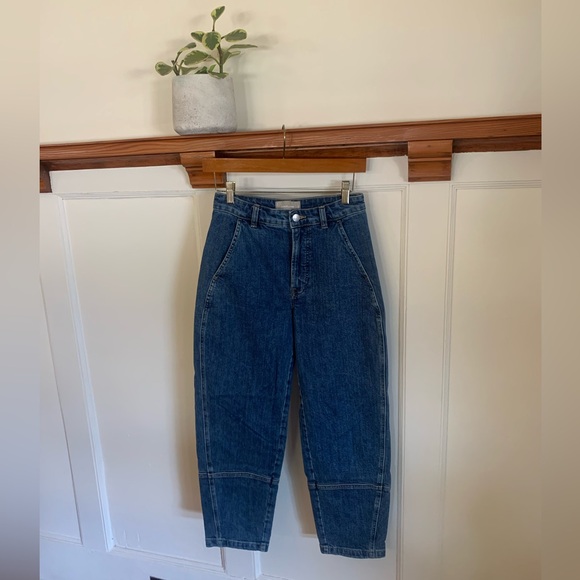 Everlane Utility Barrel Jeans - Picture 1 of 9